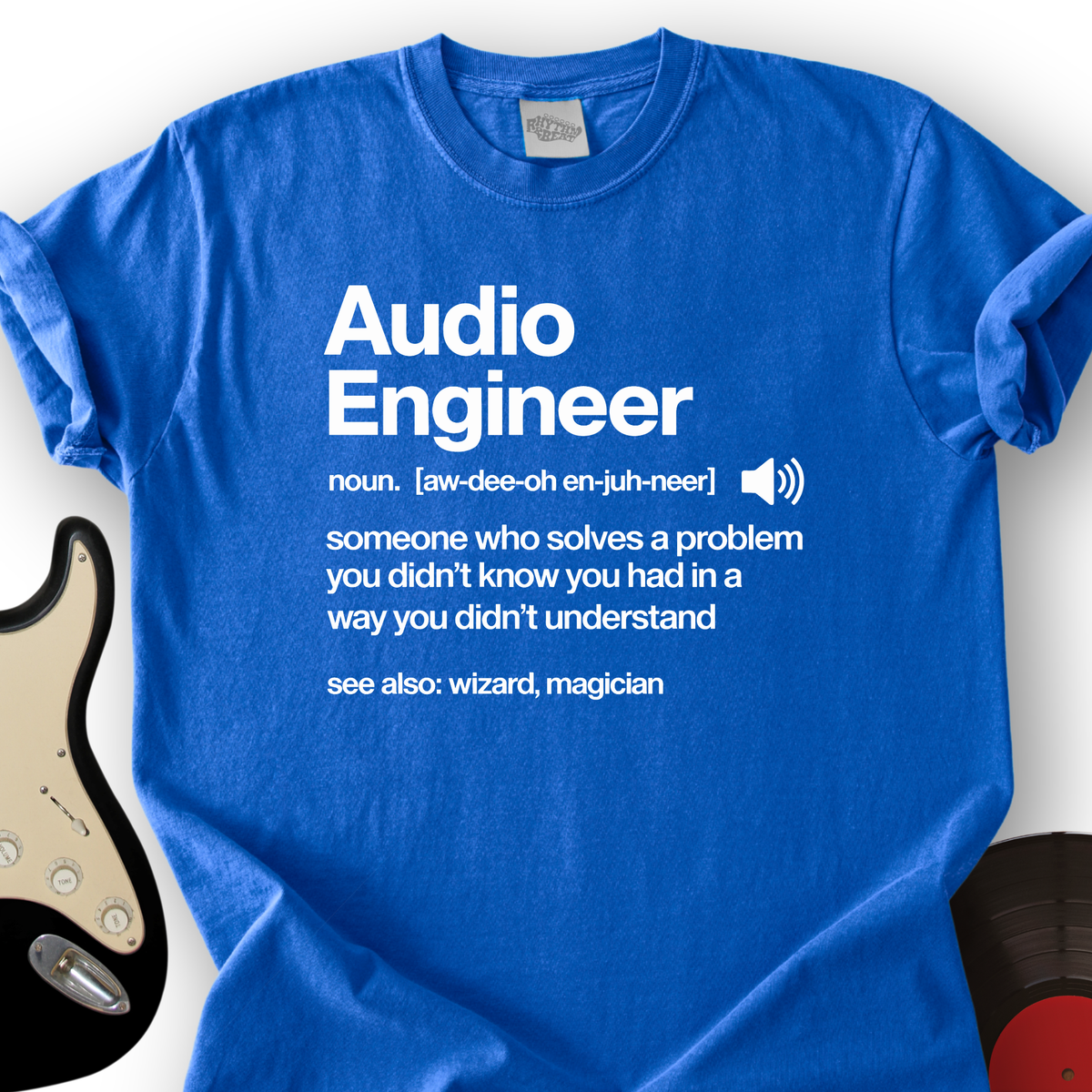Audio Engineer Definition T-Shirt product image 4
