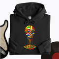 Melting Rainbow Vinyl Hoodie product image 1