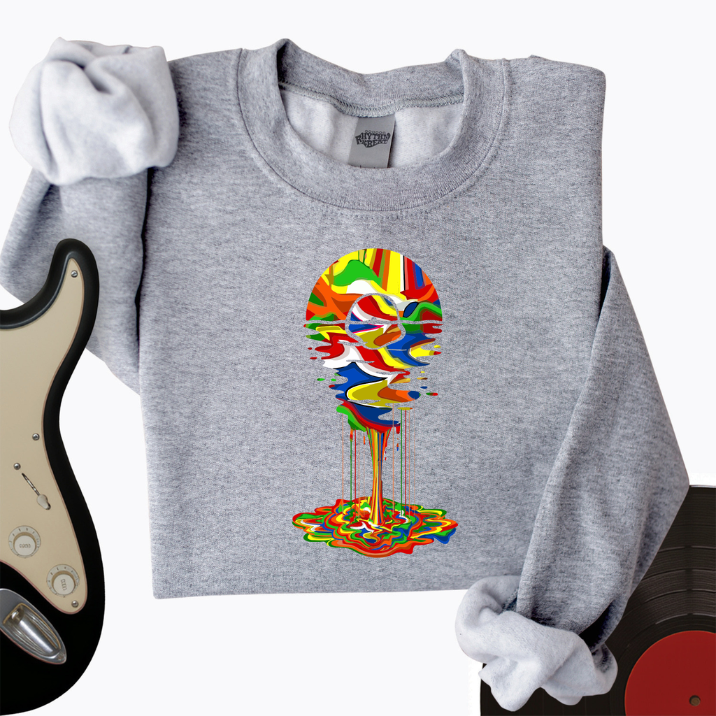 Melting Rainbow Vinyl Crewneck product image 2