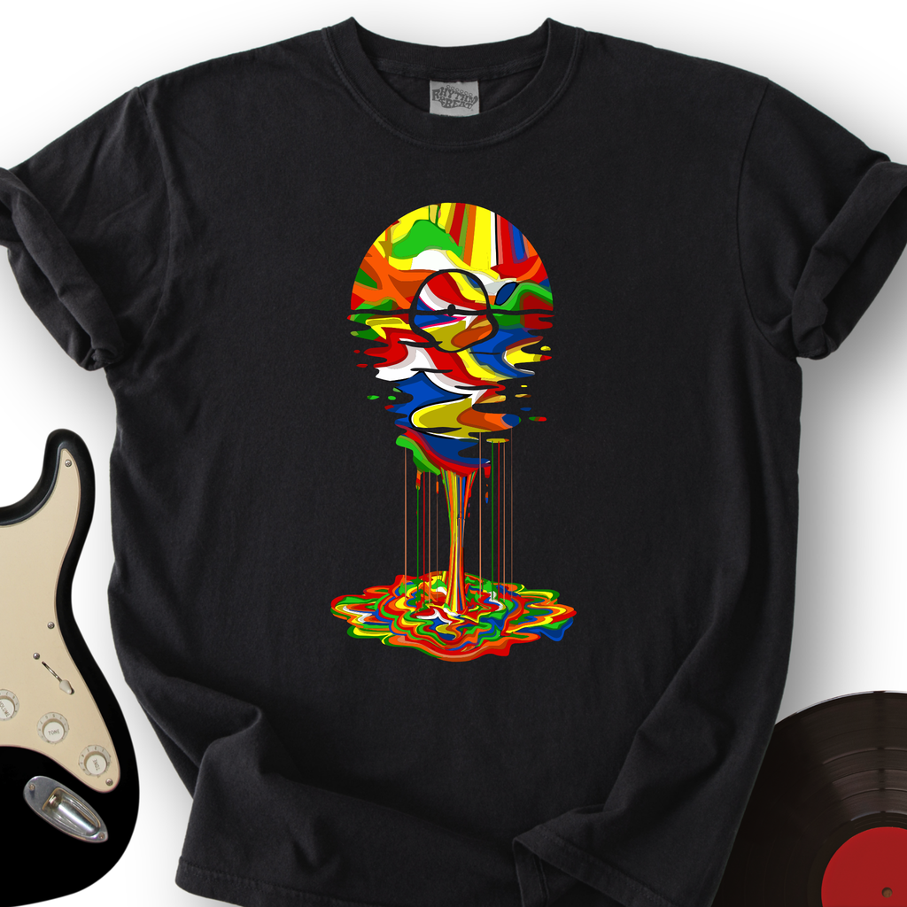 Melting Rainbow Vinyl T-Shirt product image 6