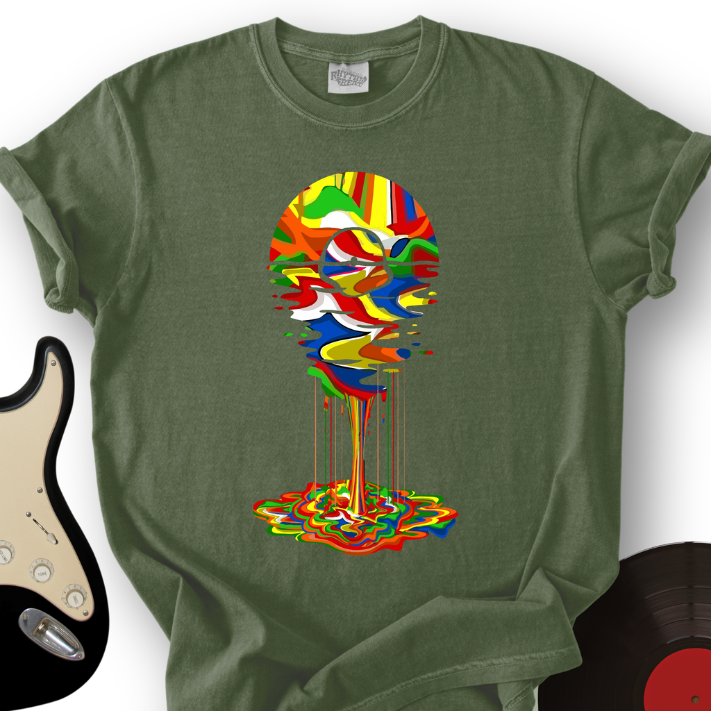 Melting Rainbow Vinyl T-Shirt product image 7