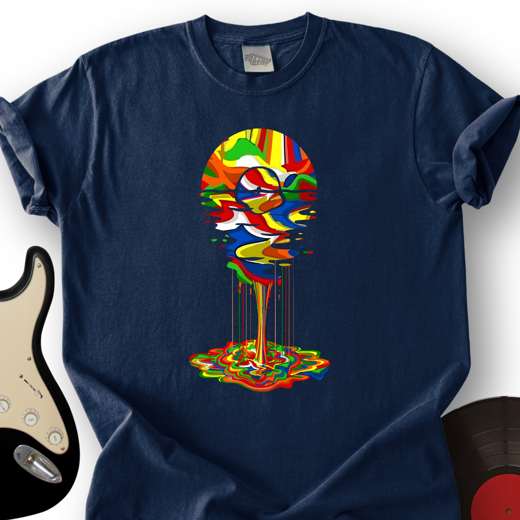 Melting Rainbow Vinyl T-Shirt product image 2