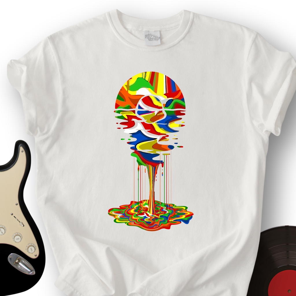 Melting Rainbow Vinyl T-Shirt product image 5