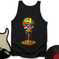 Melting Rainbow Vinyl Tank Top