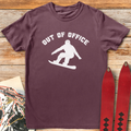 Out Of Office Snowboard Silhouette product image 1