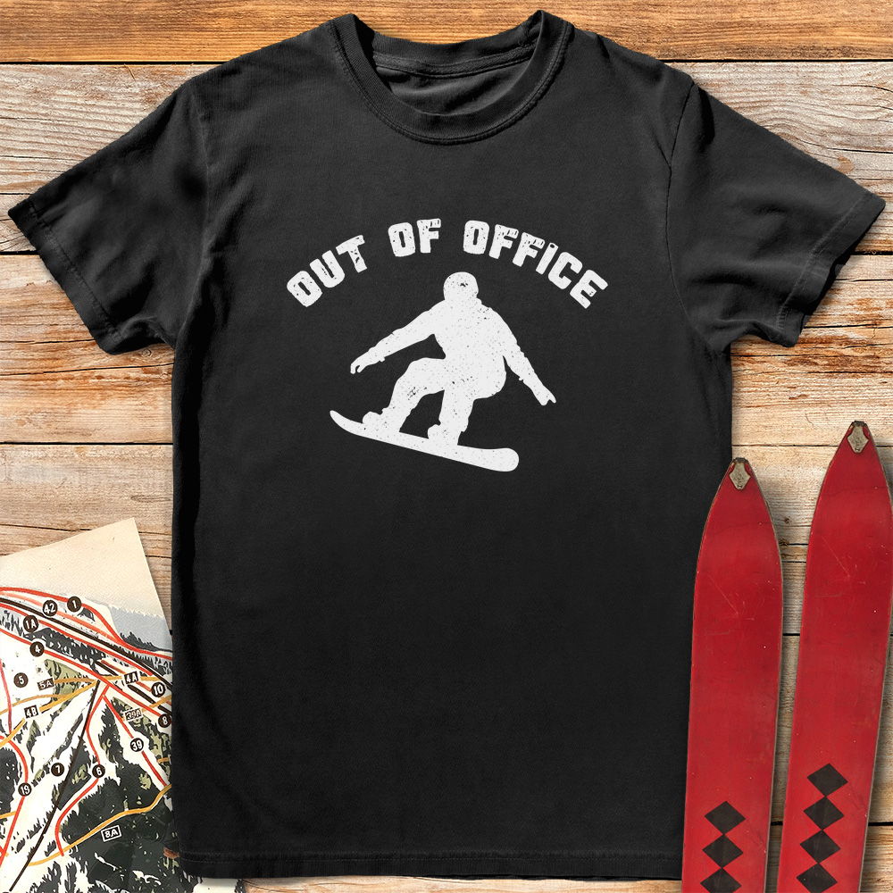 Out Of Office Snowboard Silhouette product image 2