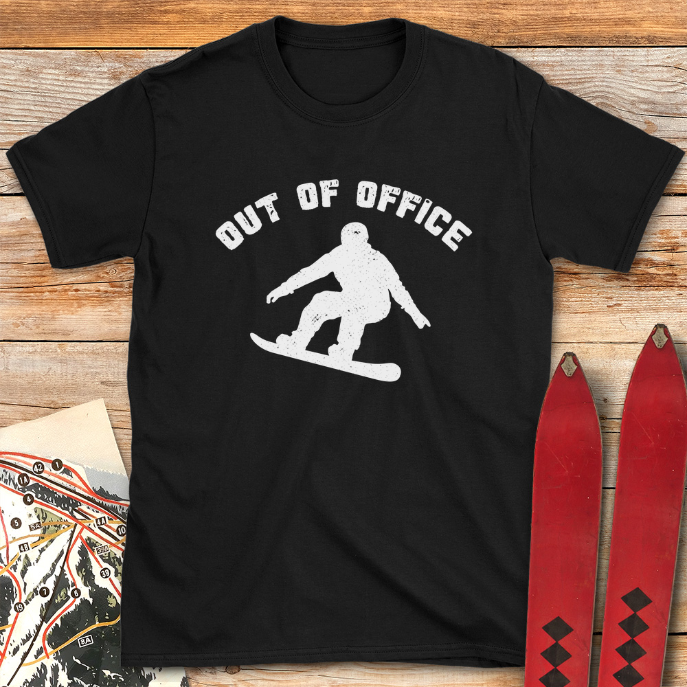 Out Of Office Snowboard Silhouette product image 2
