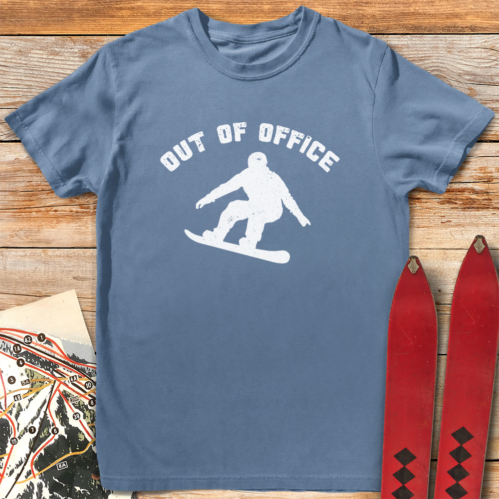 Out Of Office Snowboard Silhouette product image 3