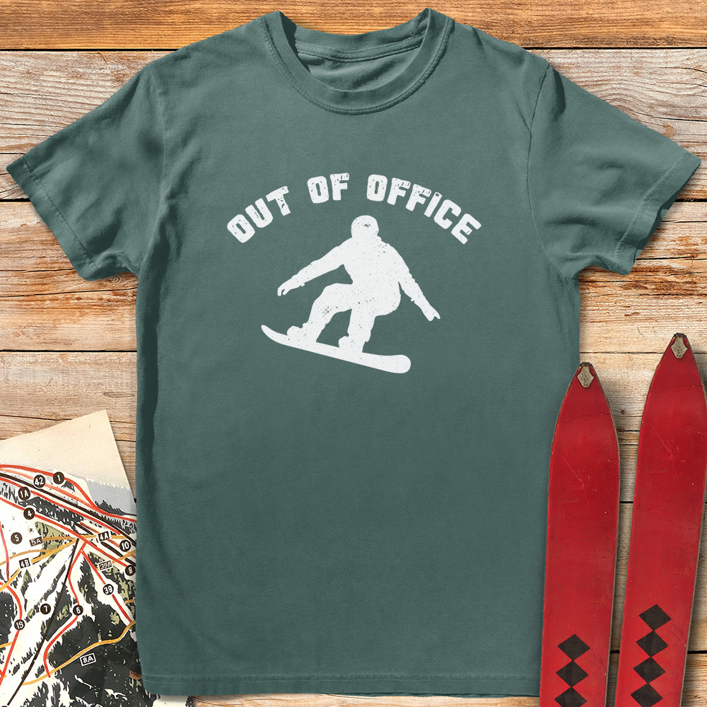Out Of Office Snowboard Silhouette product image 5