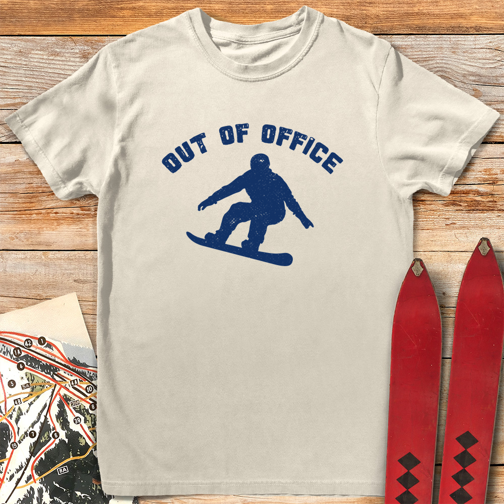 Out Of Office Snowboard Silhouette product image 4