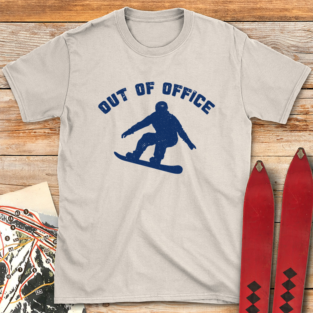 Out Of Office Snowboard Silhouette product image 4