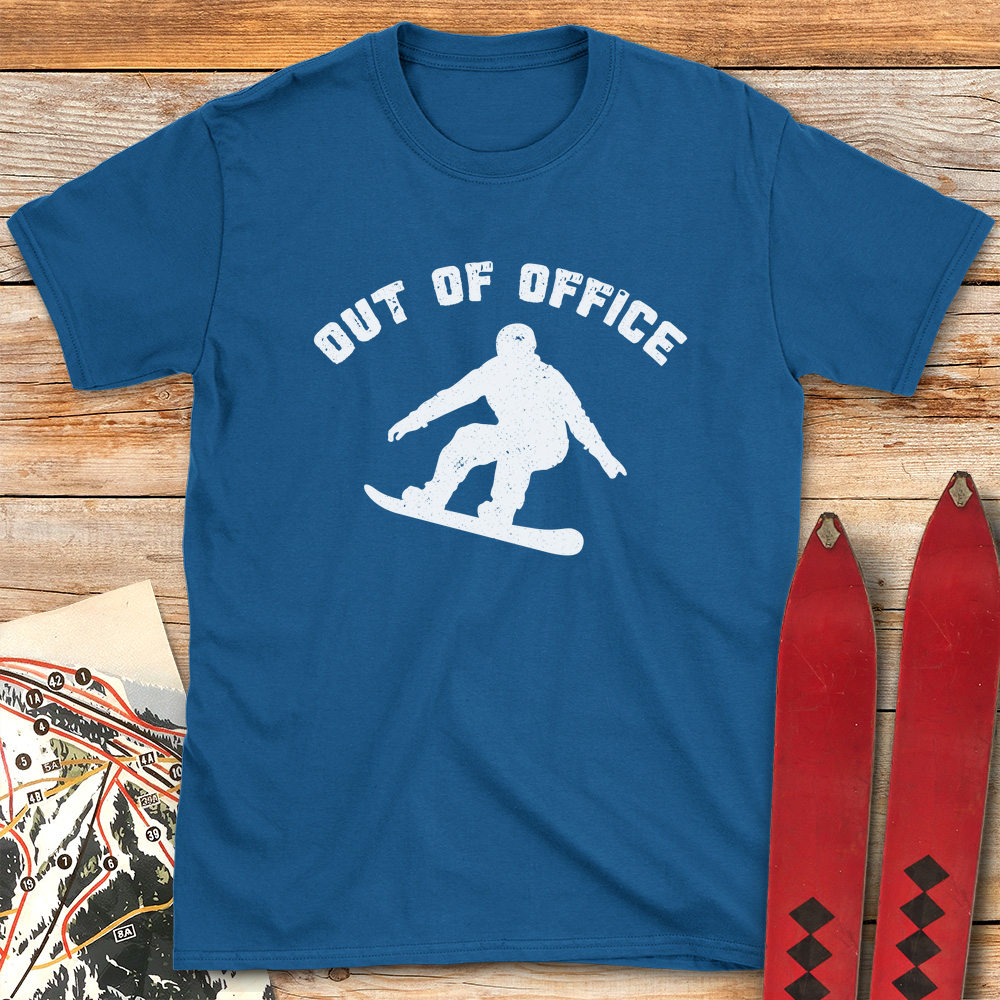 Out Of Office Snowboard Silhouette product image 5