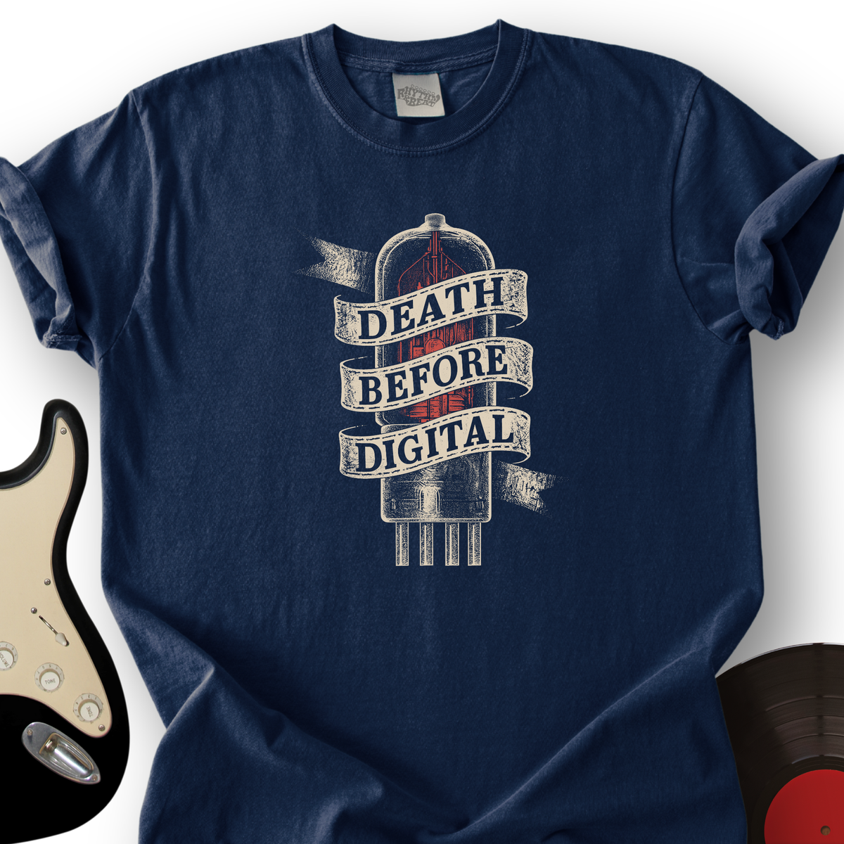 Death Before Digital T-Shirt product image 3