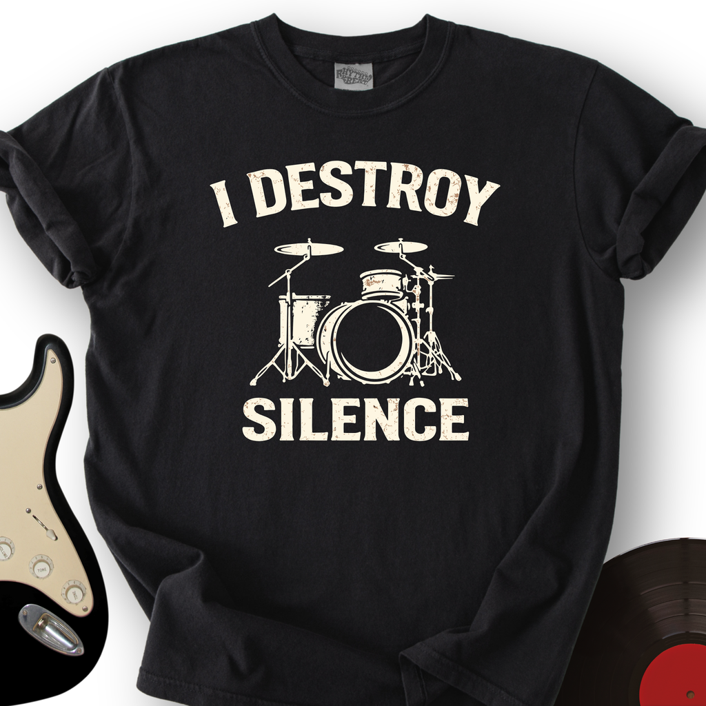 I Destroy Silence T-Shirt product image 5