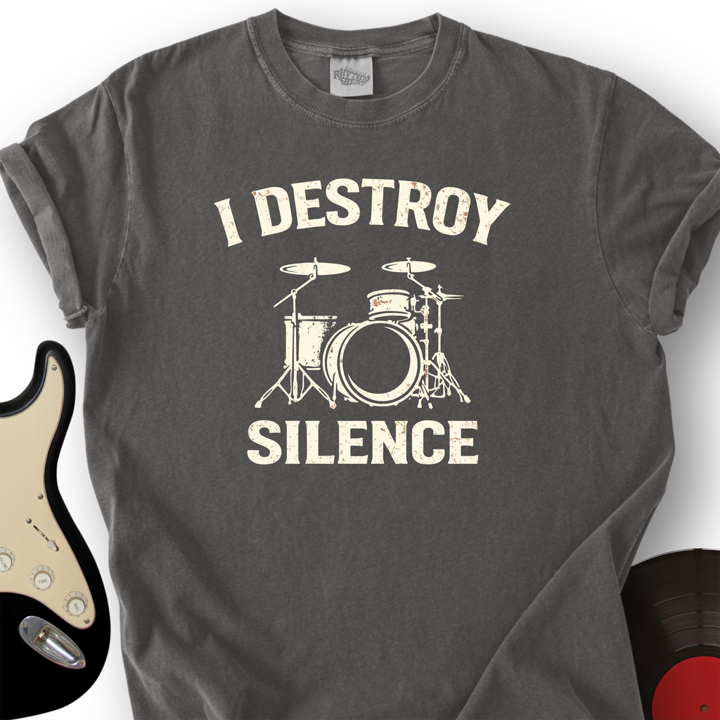 I Destroy Silence T-Shirt product image 2