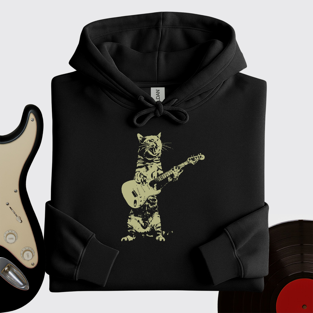 Cat Guitar Hoodie product image 1