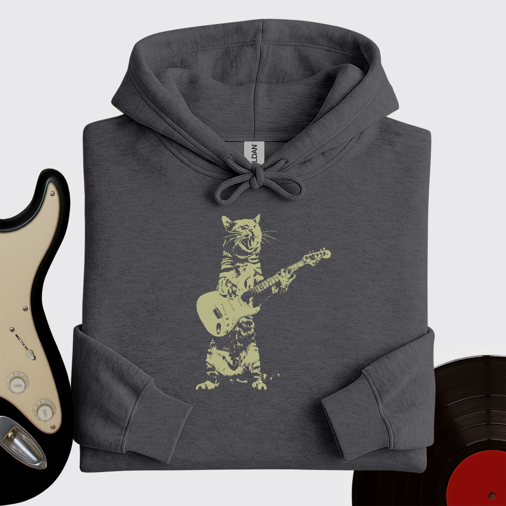 Cat Guitar Hoodie product image 2