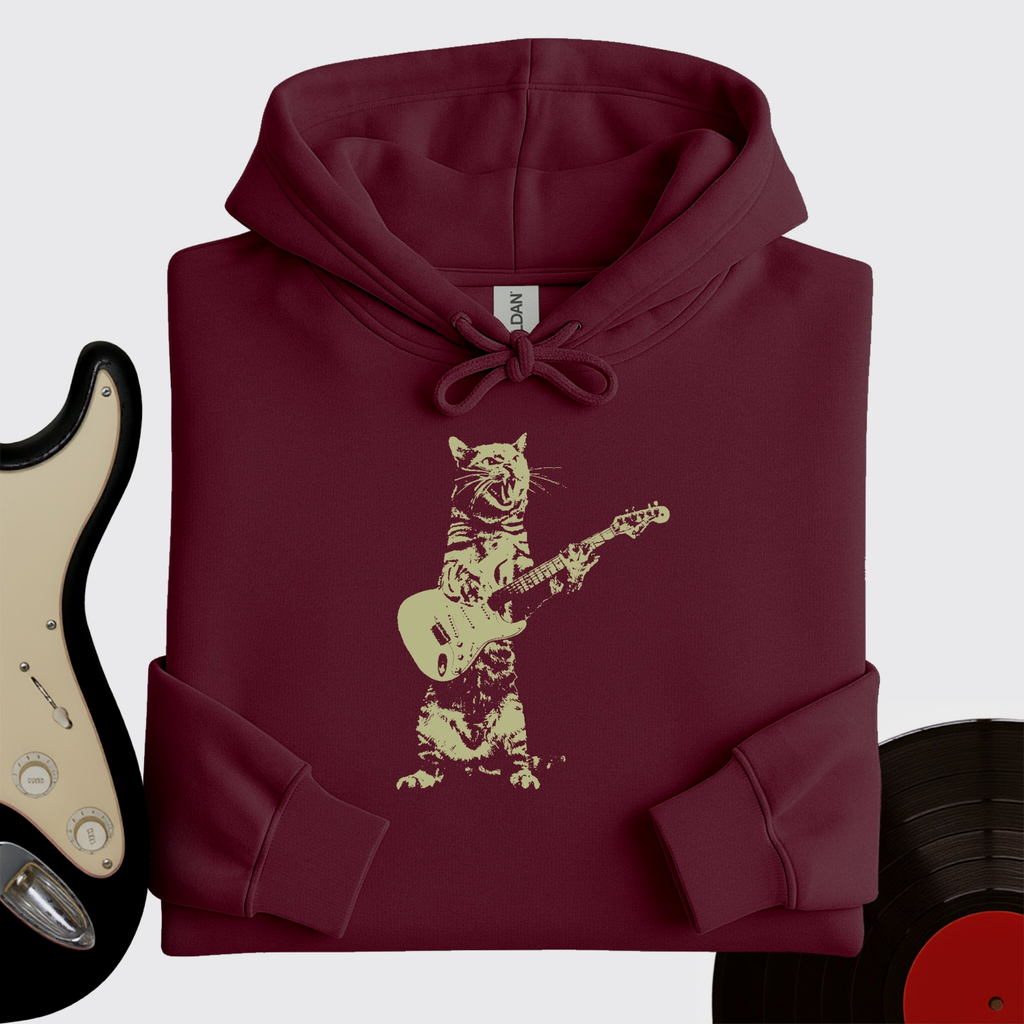 Cat Guitar Hoodie product image 3