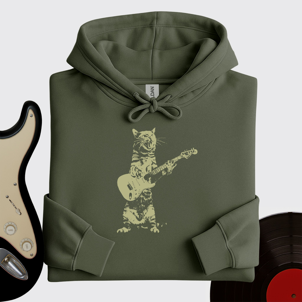 Cat Guitar Hoodie product image 6