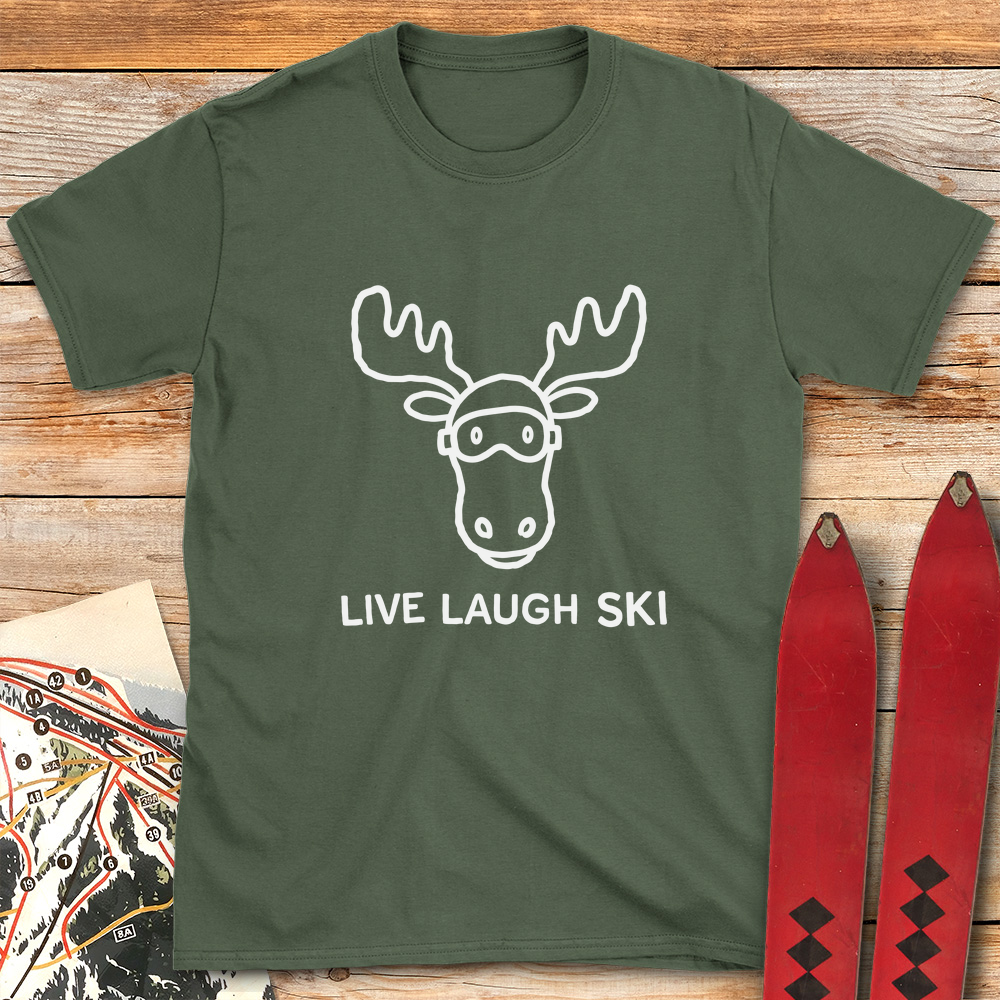 Live Laugh Ski Moose product image 3