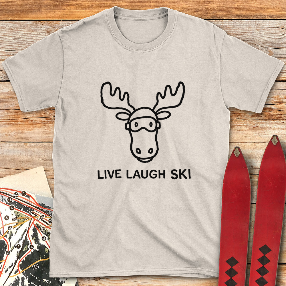 Live Laugh Ski Moose product image 1