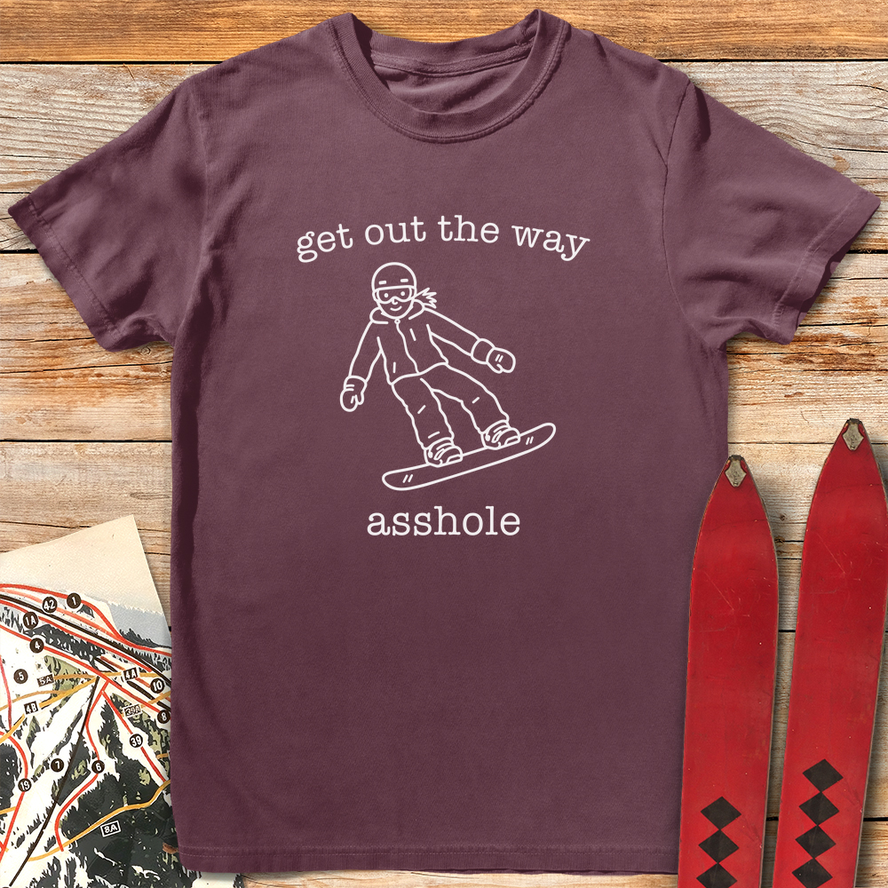 Out The Way Asshole Snowboard product image 2