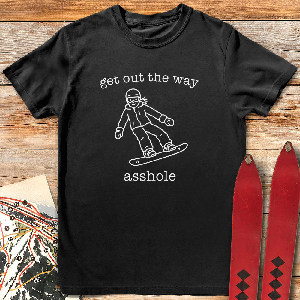 Out The Way Asshole Snowboard product image 3