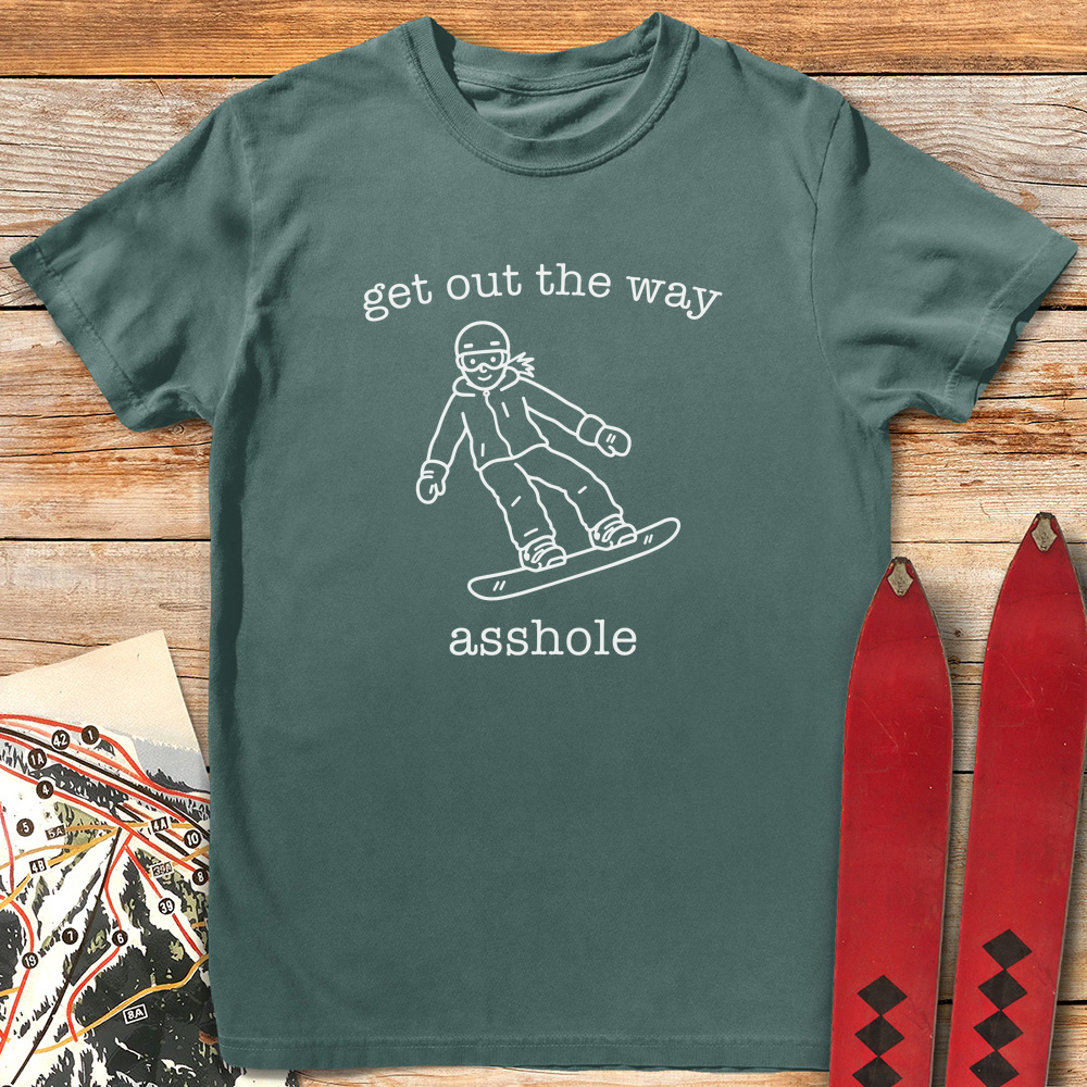 Out The Way Asshole Snowboard product image 7