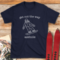 Out The Way Asshole Snowboard product image 1