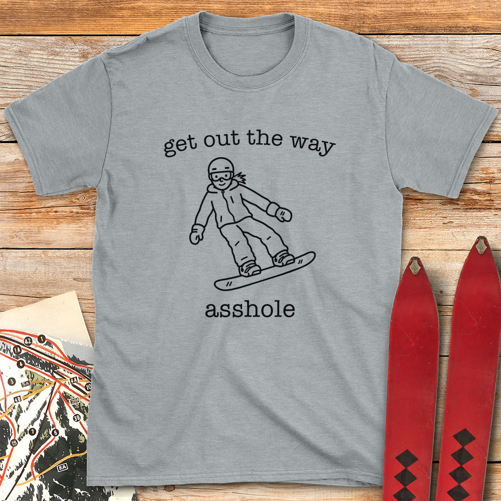 Out The Way Asshole Snowboard product image 6