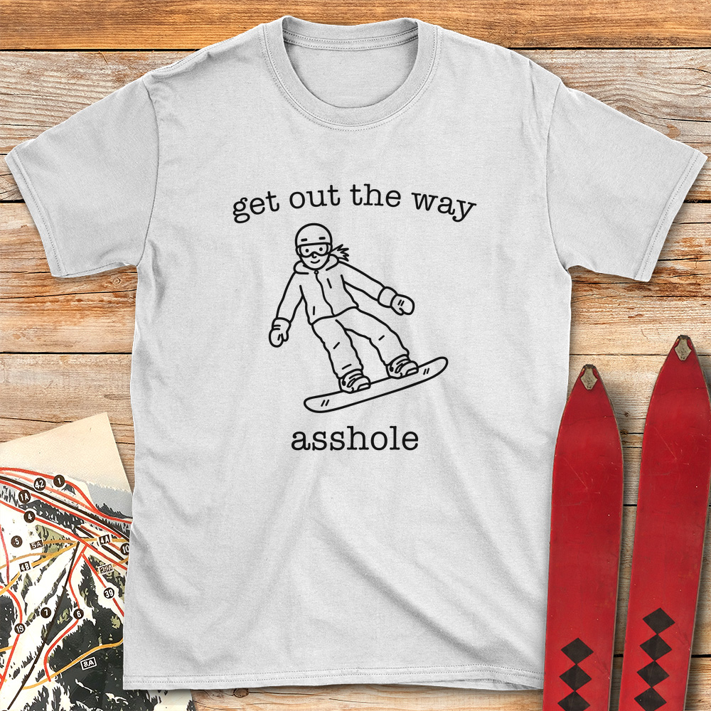 Out The Way Asshole Snowboard product image 7