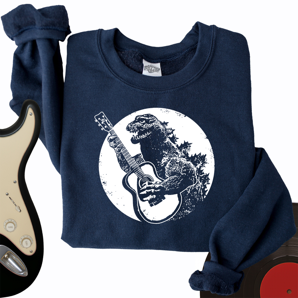 Dinosaur Guitar Crewneck product image 2