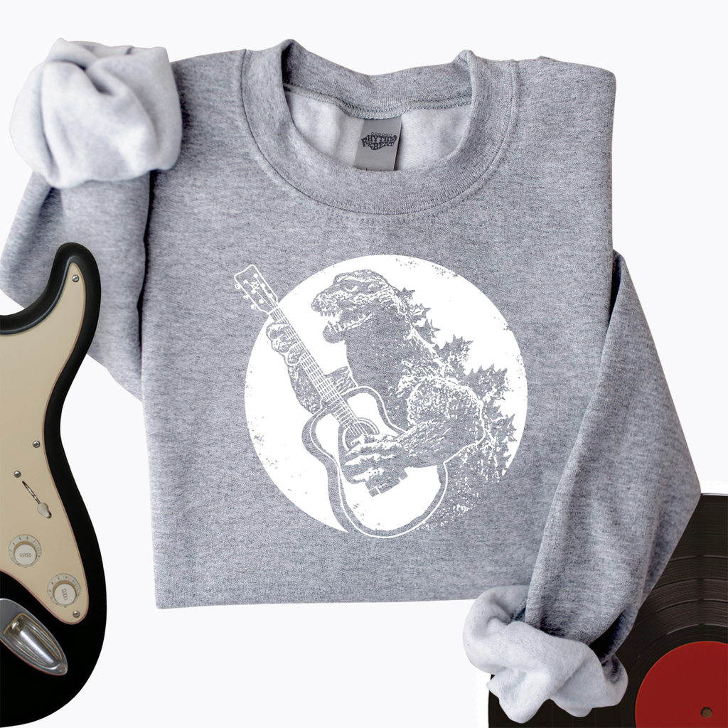 Dinosaur Guitar Crewneck product image 3