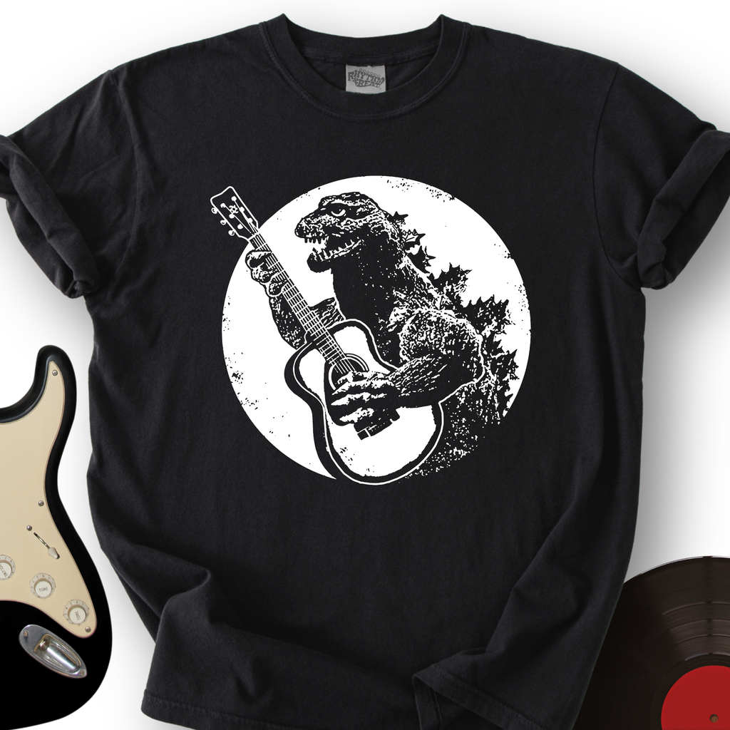 Dinosaur Guitar T-Shirt product image 5