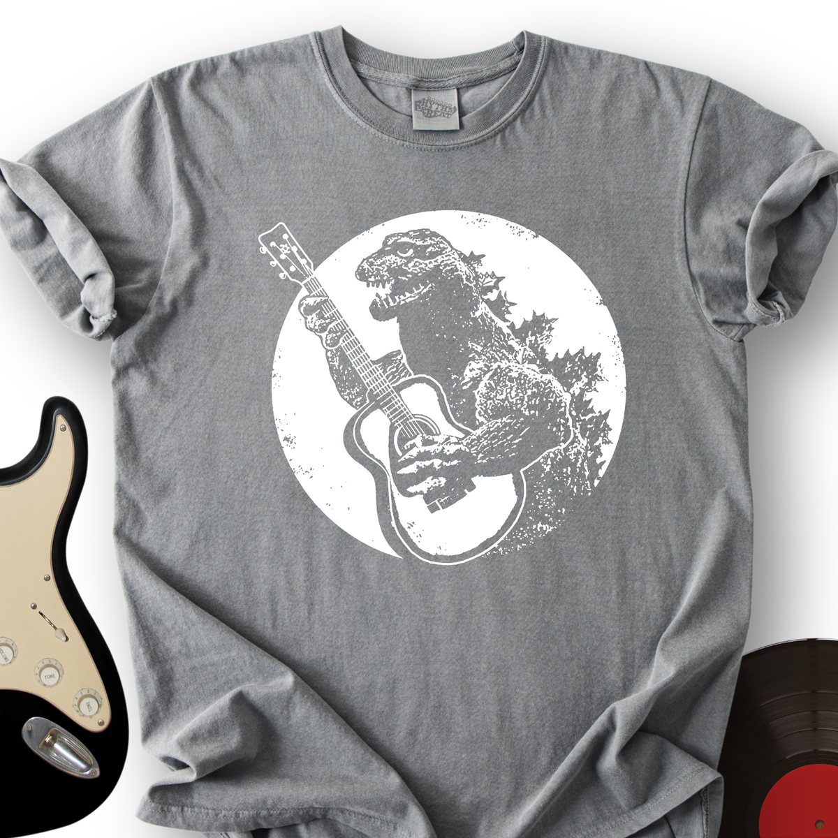 Dinosaur Guitar T-Shirt product image 4