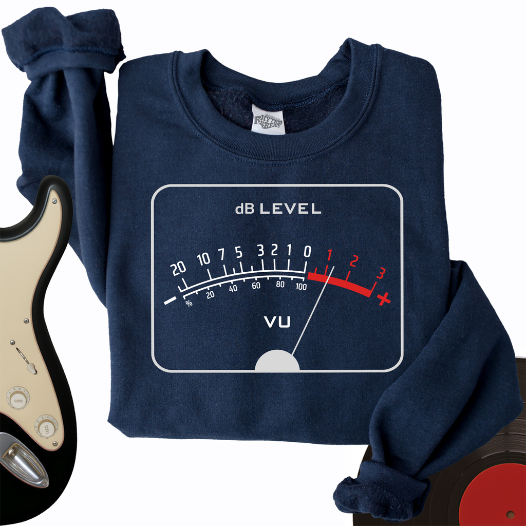 Vu Meter Decibels Crewneck product image 1