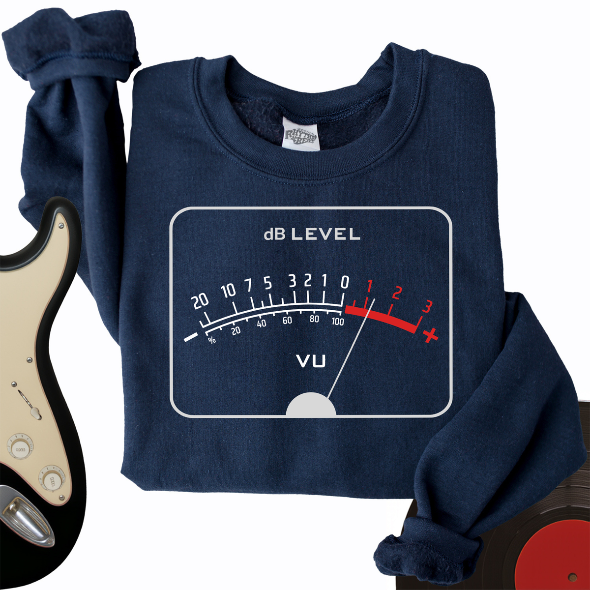 Vu Meter Decibels Crewneck product image 1