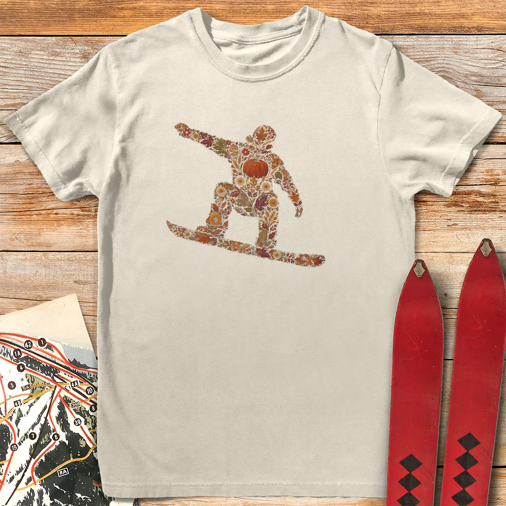Fall Flower Snowboarder product image 1
