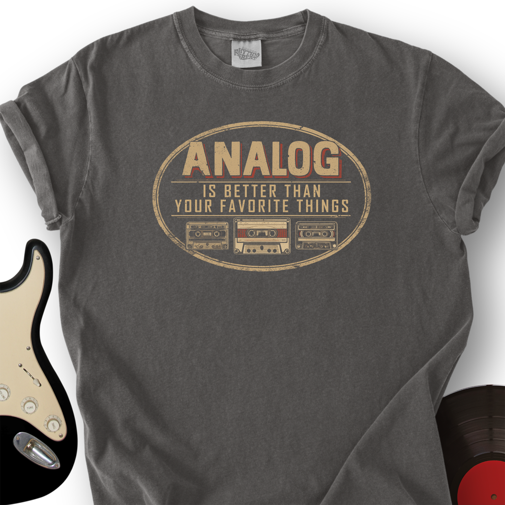 Analog Is Better T-Shirt product image 2
