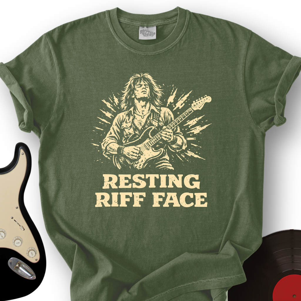 Resting Riff Face T-Shirt product image 5