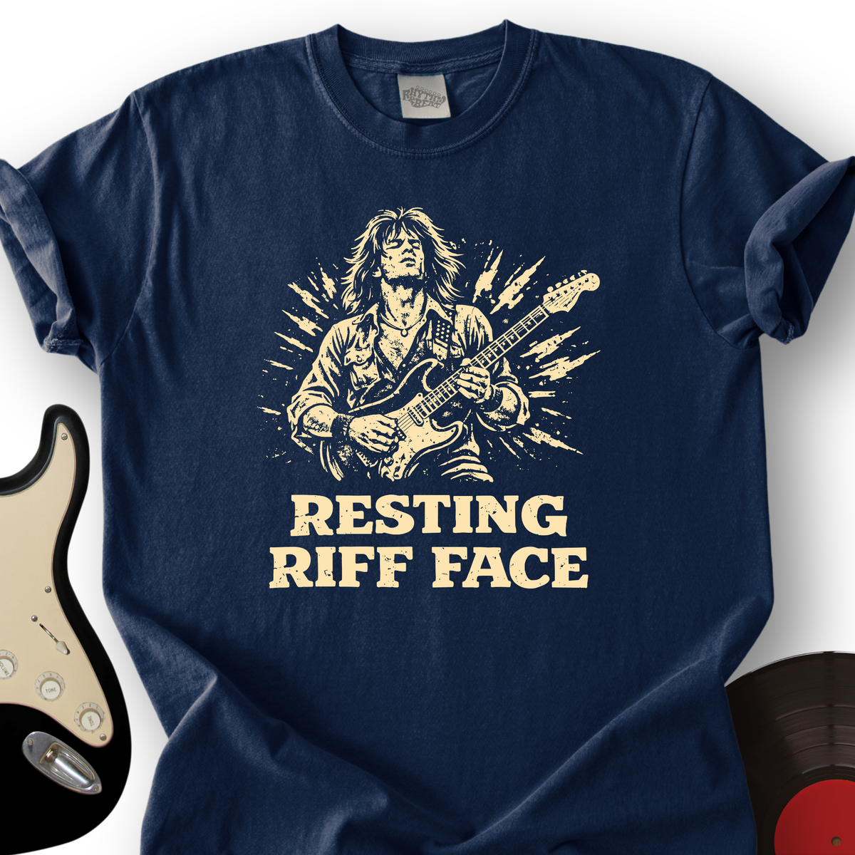 Resting Riff Face T-Shirt product image 2