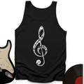 Skull Note Tank Top