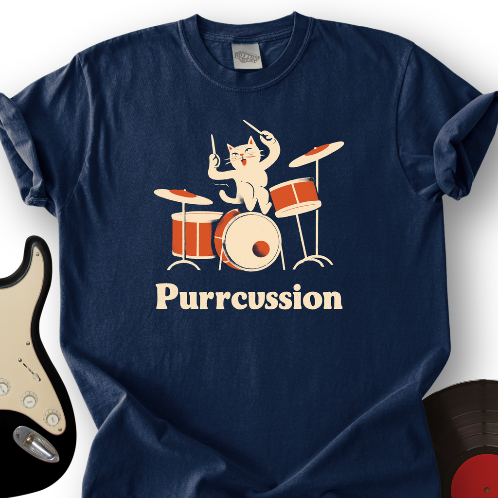 Purrcussion T-Shirt product image 1