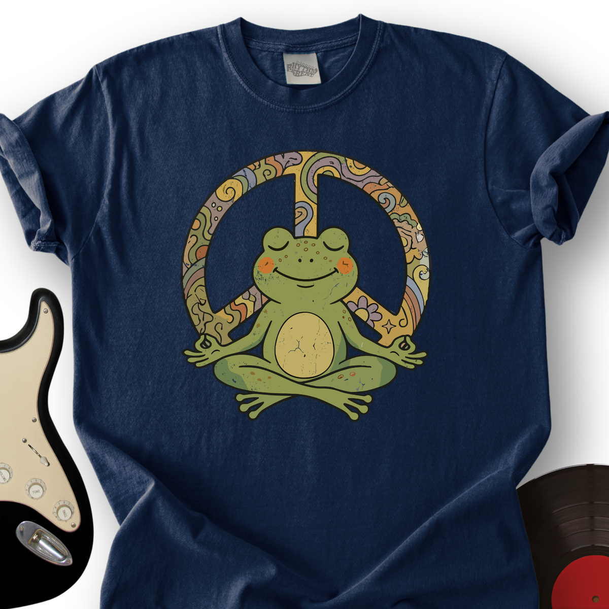 Hippie Frog T-Shirt product image 3