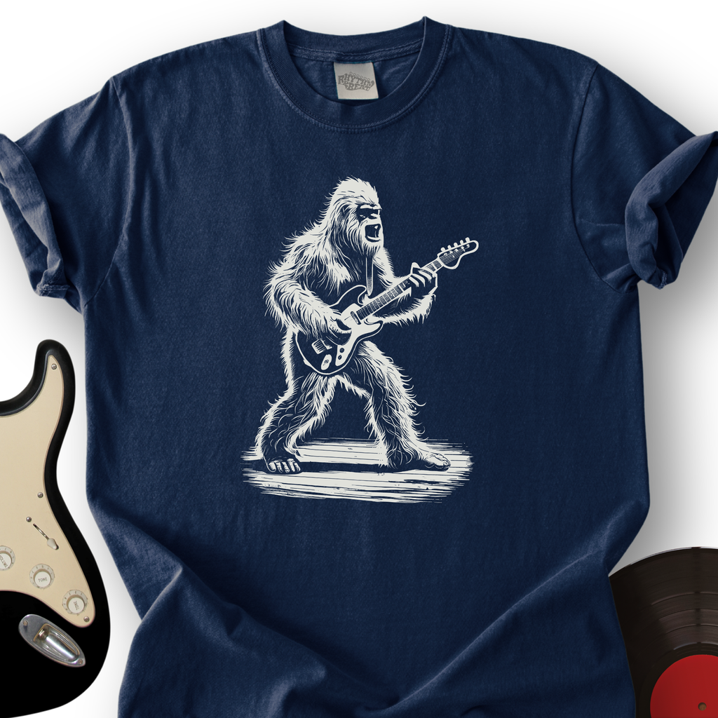 Sasquatch Guitarist T-Shirt product image 3