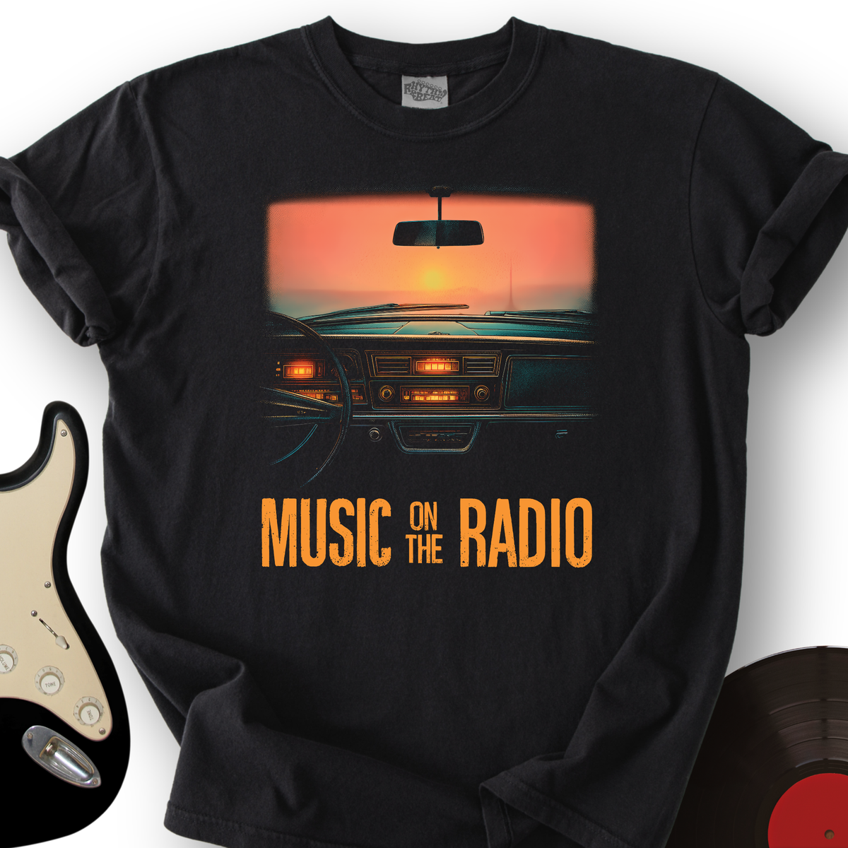 Music On The Radio T-Shirt product image 4