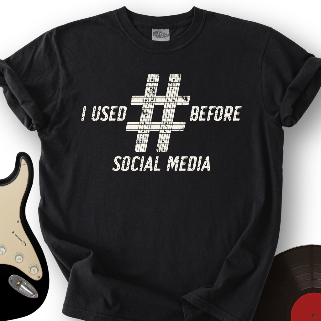I Used # Before Social Media T-Shirt product image 5