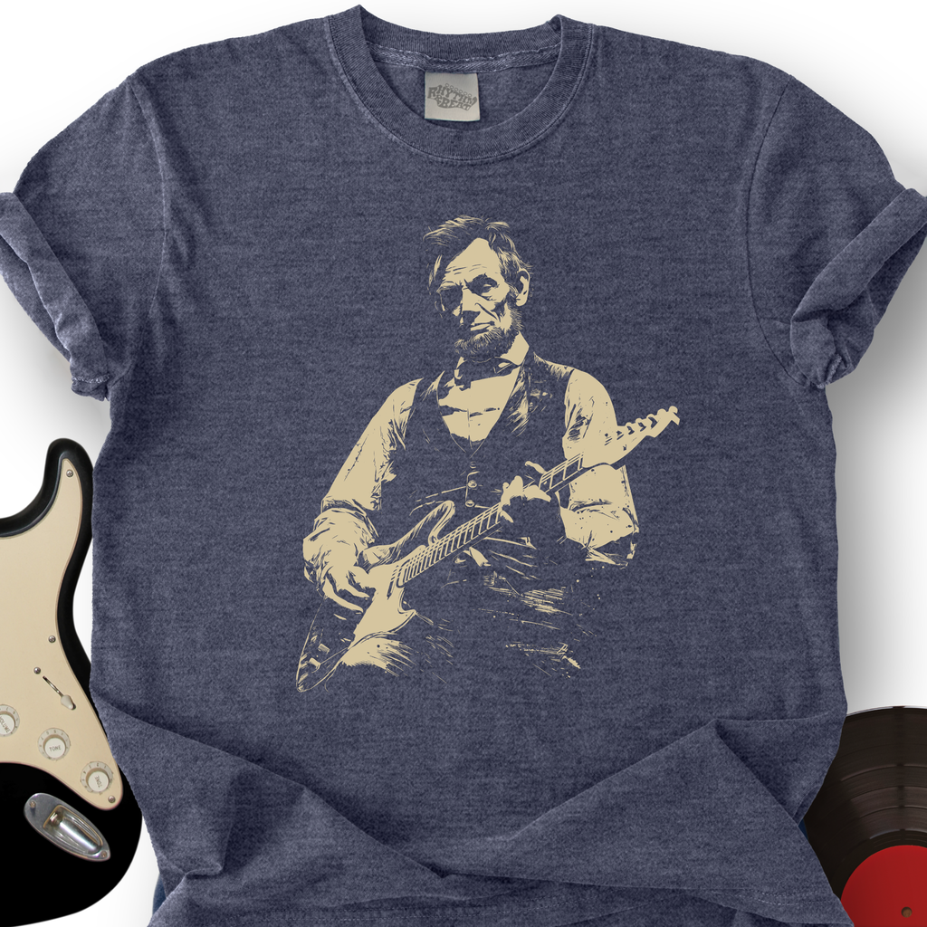 Lincoln Guitar T-Shirt product image 6
