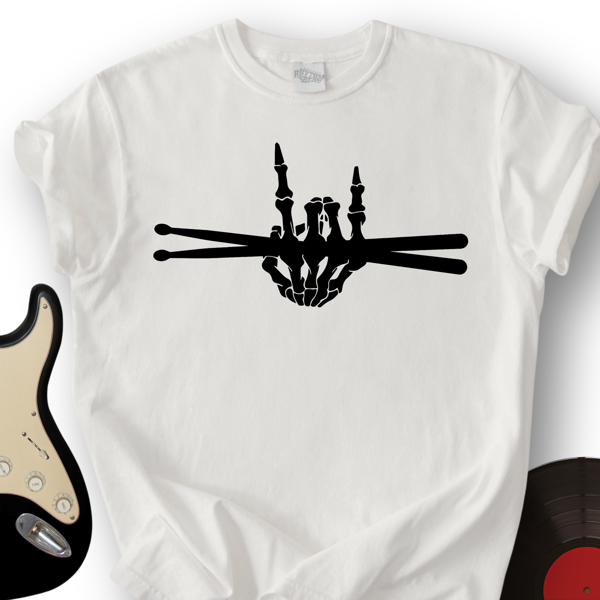 Skeleton Drummer T-Shirt product image 3