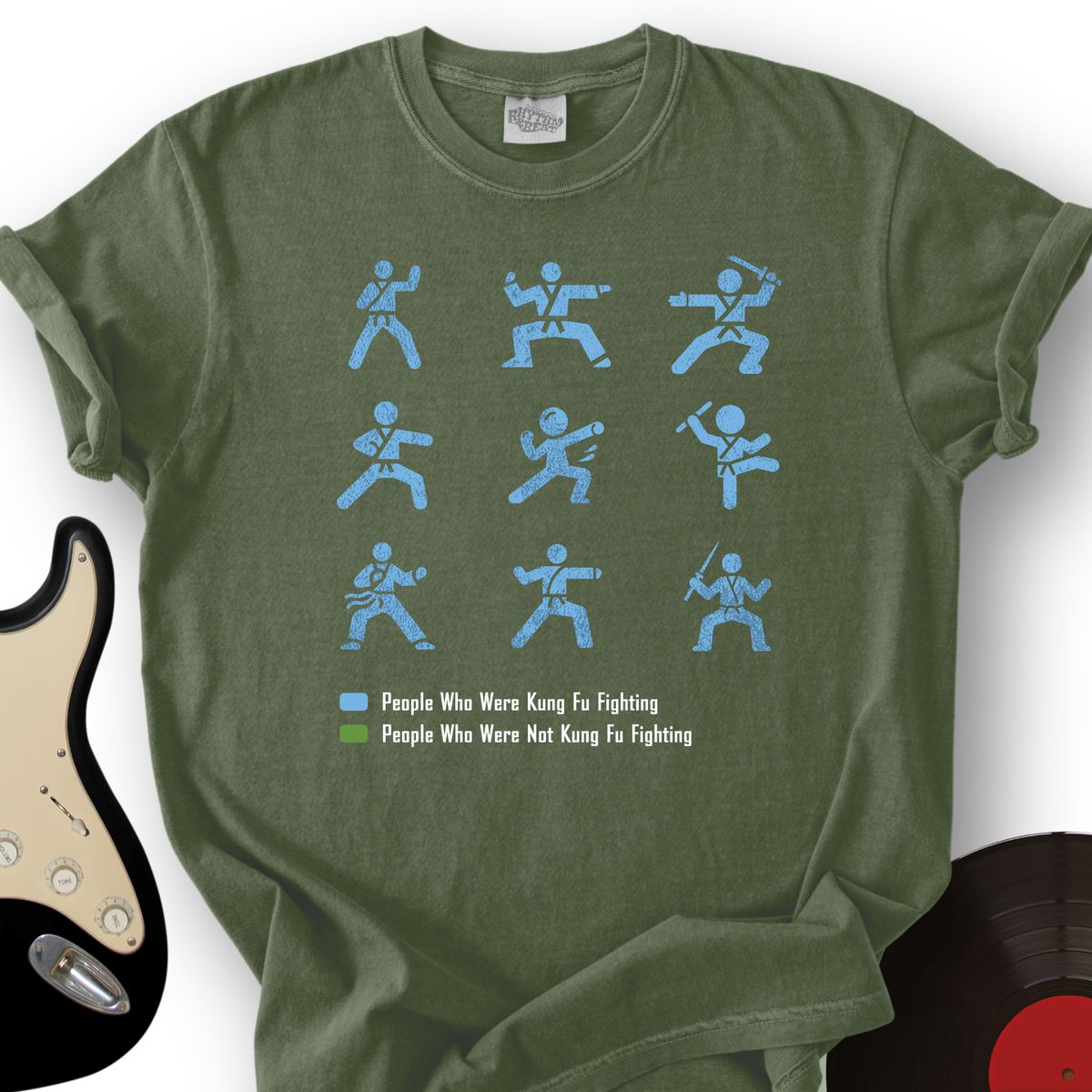 Kung Fu Fighting Chart T-Shirt product image 5